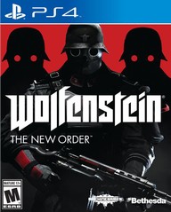 PS4: WOLFENSTEIN - THE NEW ORDER (NM) (COMPLETE)